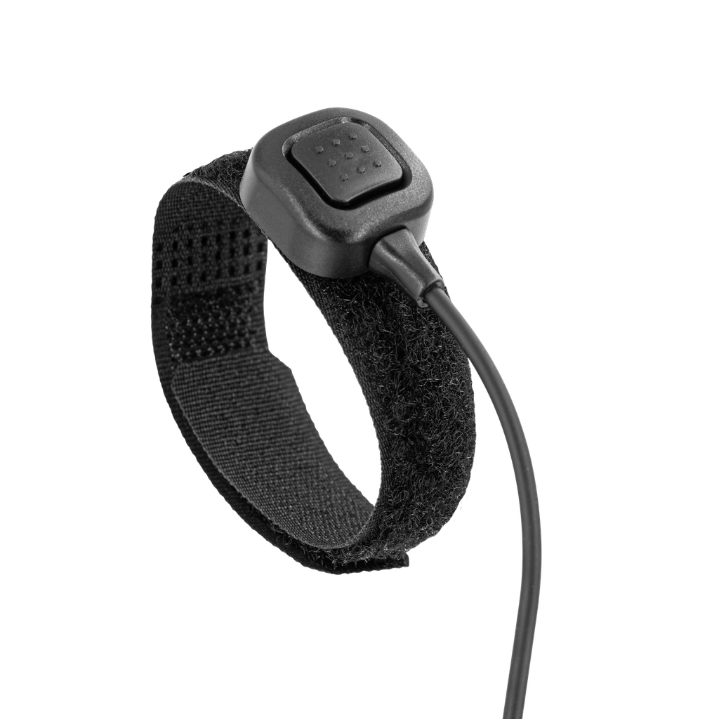 Throat Microphone Adjustable, Acoustic Tube with Inline PTT and Extra Tip - Nexus - David Clark Pinout