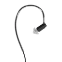 MicroSlide Black - HDIE Receive-Only Radio Earpiece