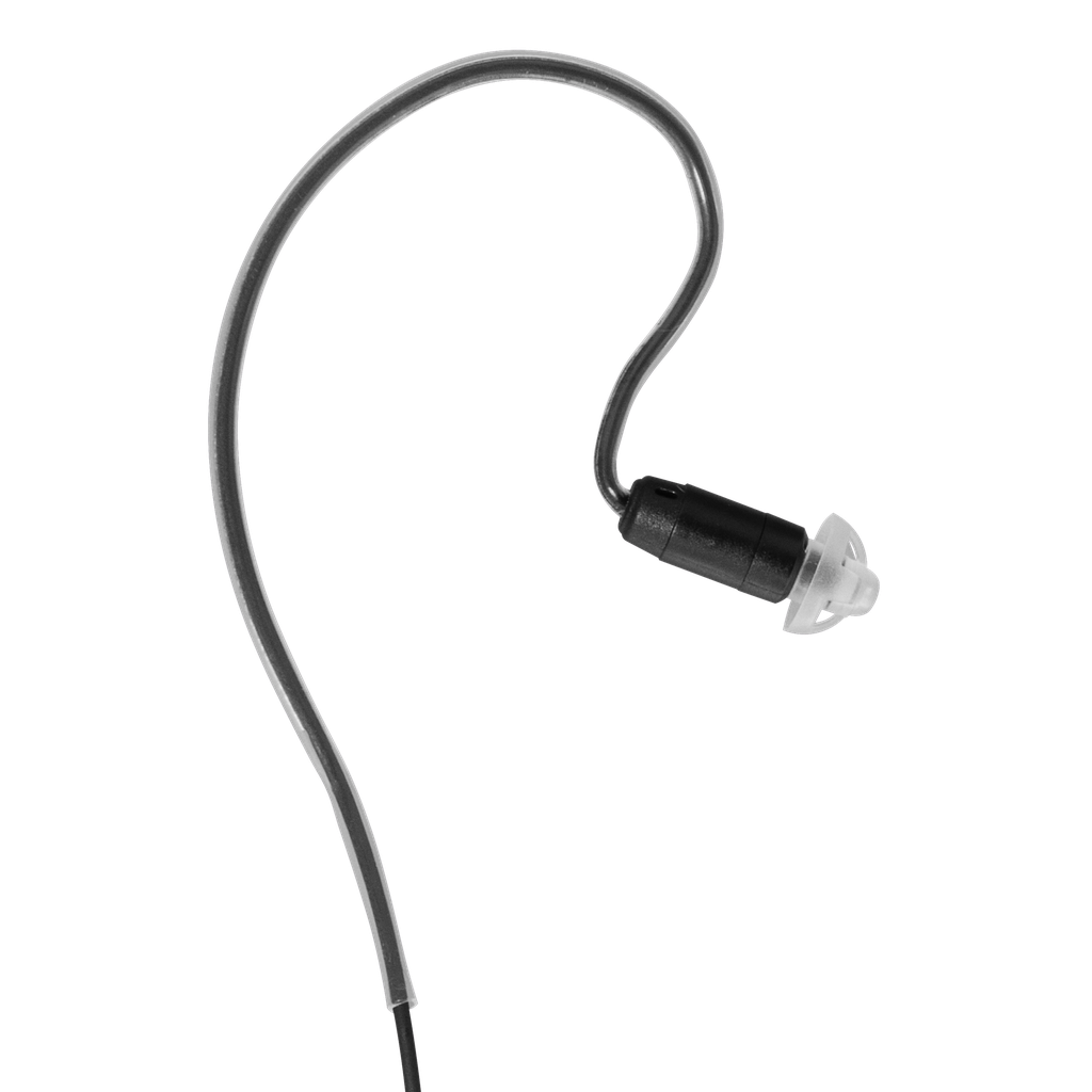 MicroBend Black - HDIE Receive-Only Radio Earpiece