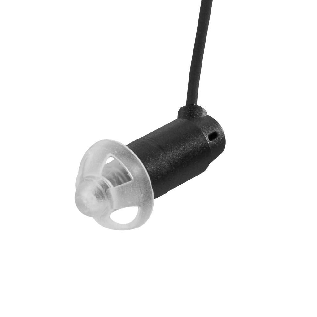 MicroBend Black - HDIE Receive-Only Radio Earpiece