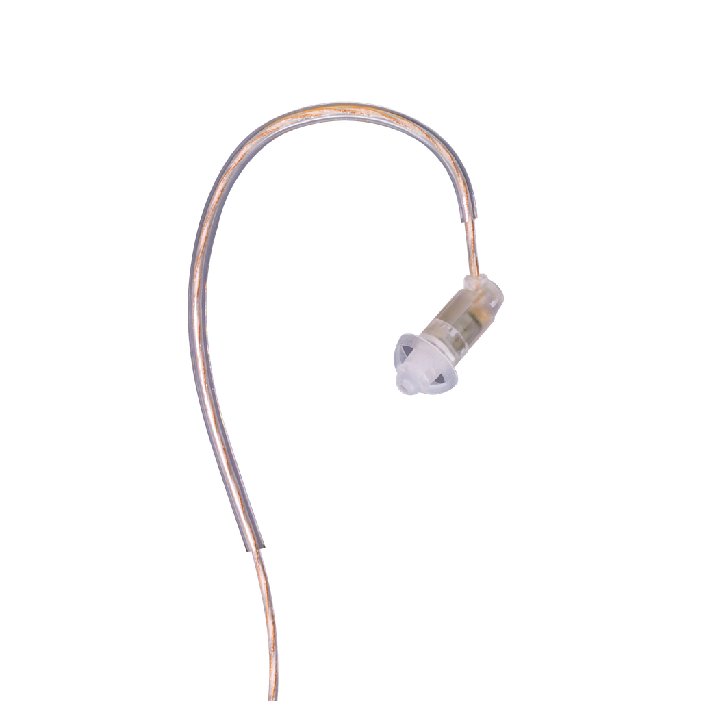 MicroSlide Braided - HDIE Receive-Only Radio Earpiece 