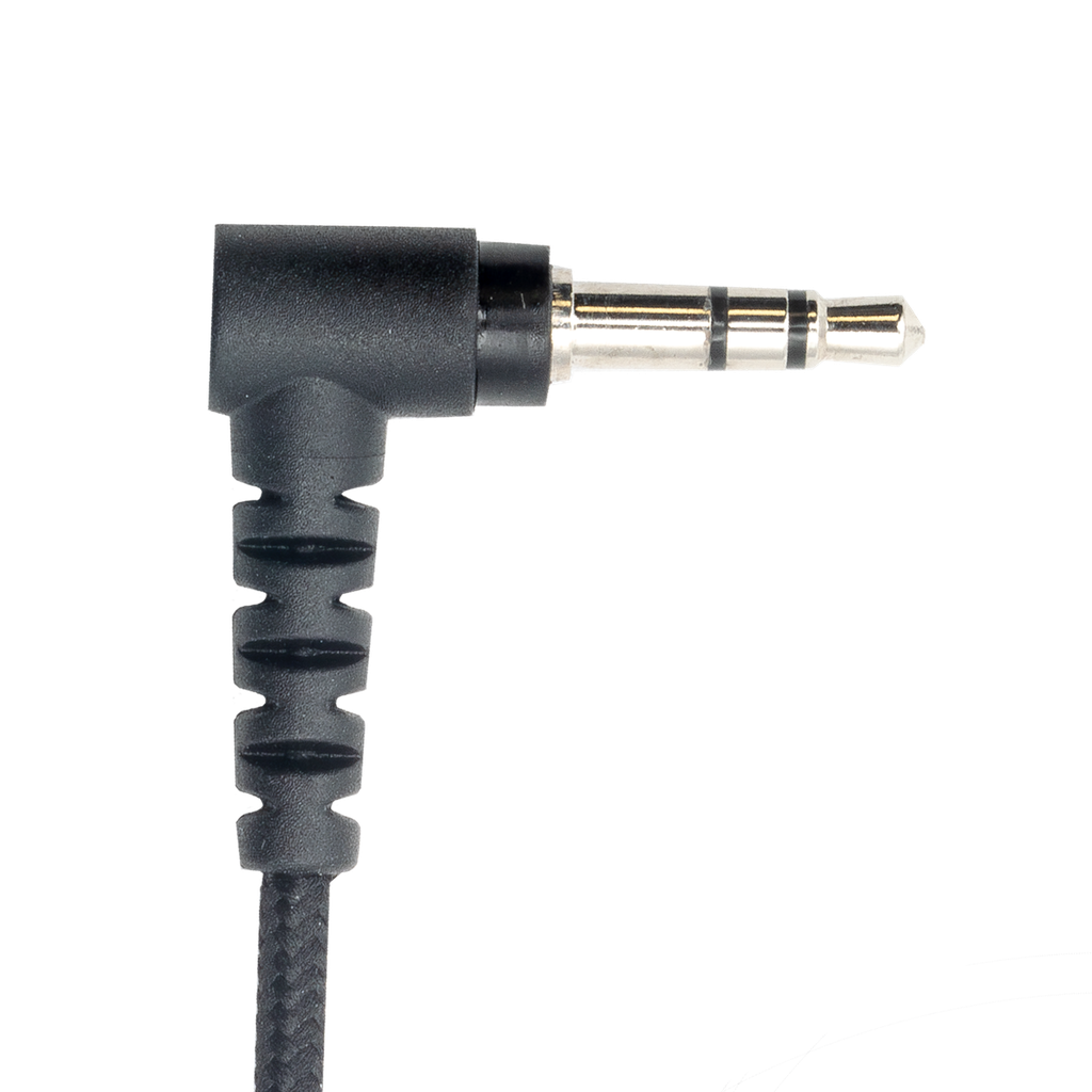 MicroSlide Braided - HDIE Receive-Only Radio Earpiece 