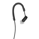 MicroHDIE Braided Black - HDIE Receive-Only Radio Earpiece