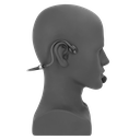 Lightweight Heavy Duty Behind The Head Headset