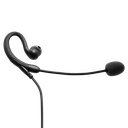 1-Wire C-Ring with Boom Mic Earpiece