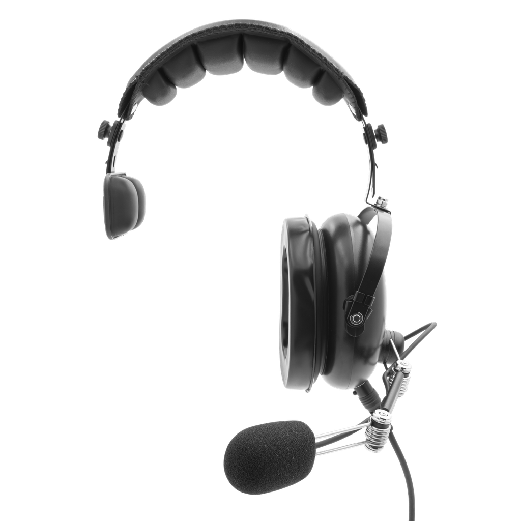 Over the Head Single Muff Headset - David Clark Pinout