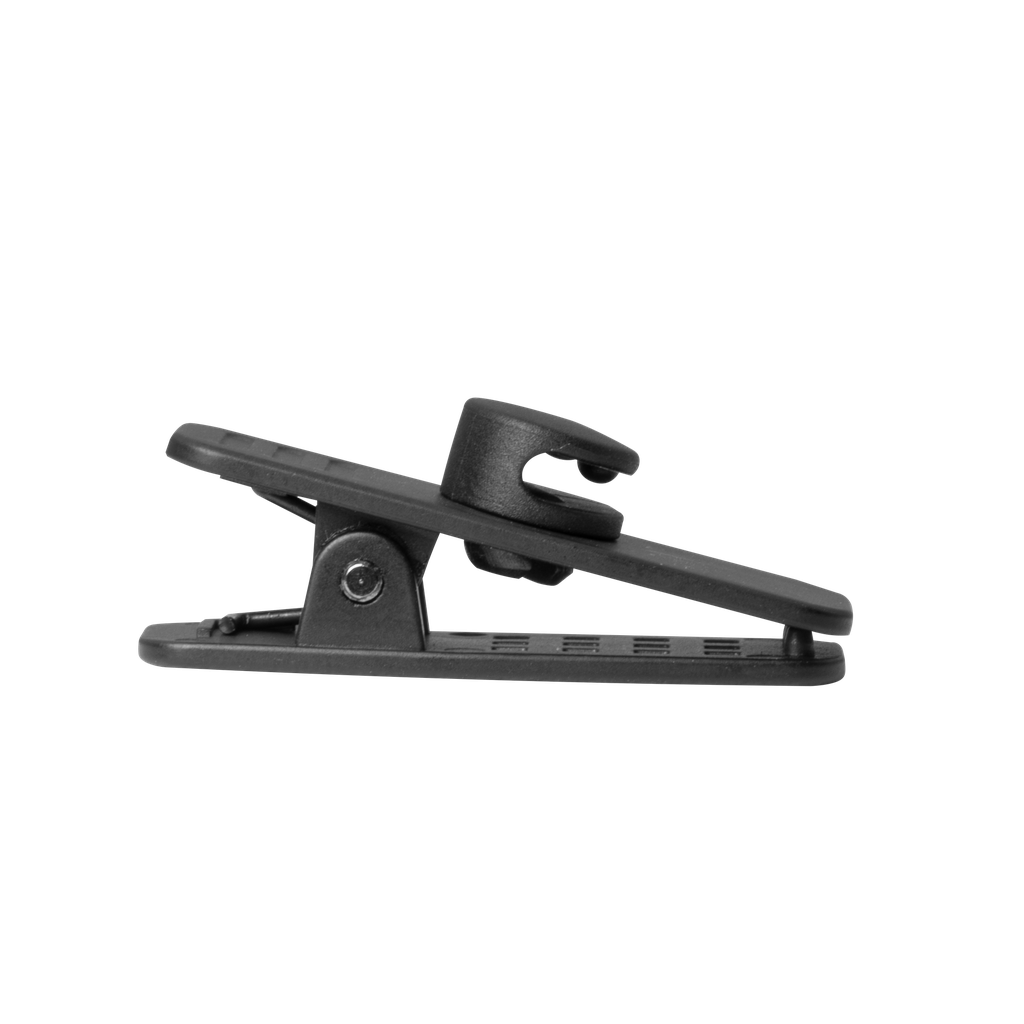 Black Metal Clip for Braided Line Cord