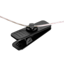 Black Metal Clip for Micro Line Cord