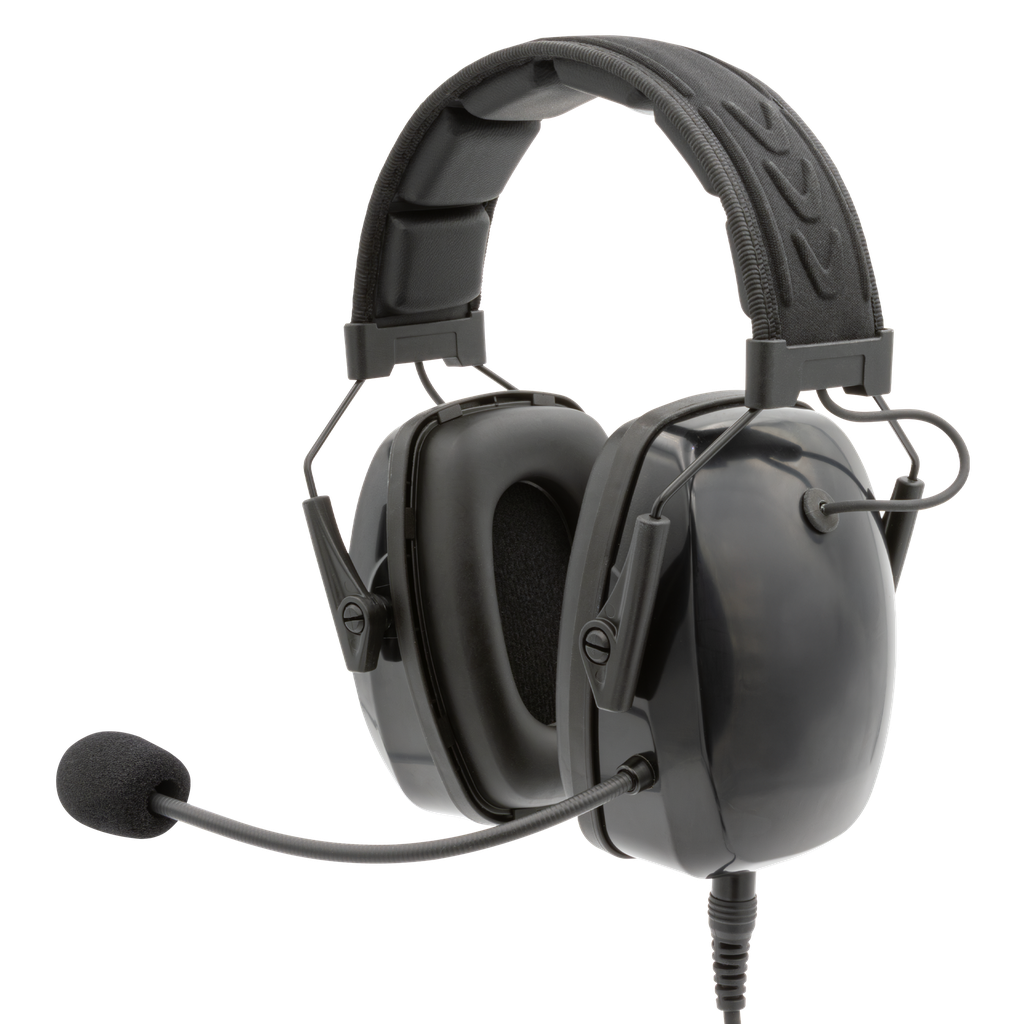 Lightweight Over-the-Head Dual Muff Headset
