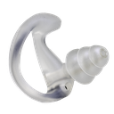 Noise Reduction Ear Fin Tips for Acoustic Tube, Small, Medium, or Large - Pair