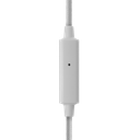 1-Wire SnapLock White Base with Braided Fiber Cloth & Mini Mic