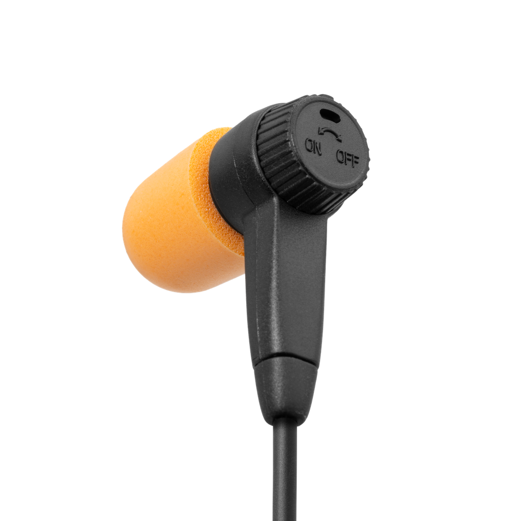 Receive Only Hi-Def In-Ear Foam Earpiece