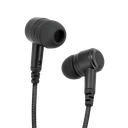 SnapLock Black Covert Dual Earbud Earpiece