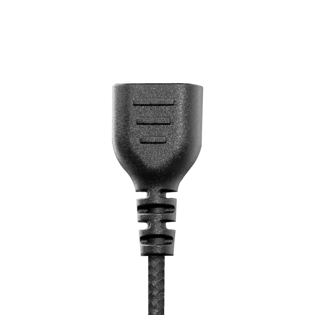 SnapLock Black Covert Dual Earbud Earpiece