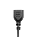 SnapLock Black Covert Dual Earbud Earpiece