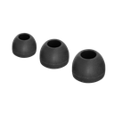 SnapLock Black Covert Dual Earbud Earpiece