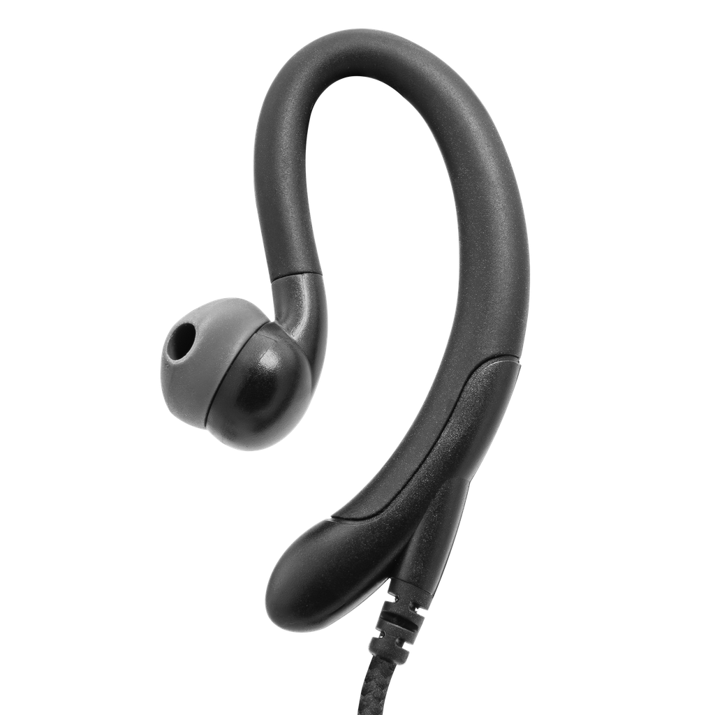 1-Wire C-Ring Earpiece with Braided Fiber Cloth