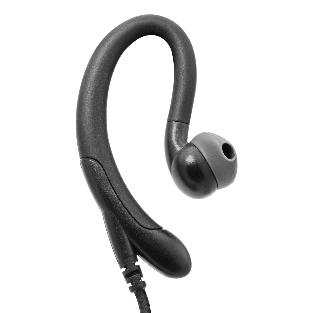 1-Wire C-Ring Earpiece with Braided Fiber Cloth