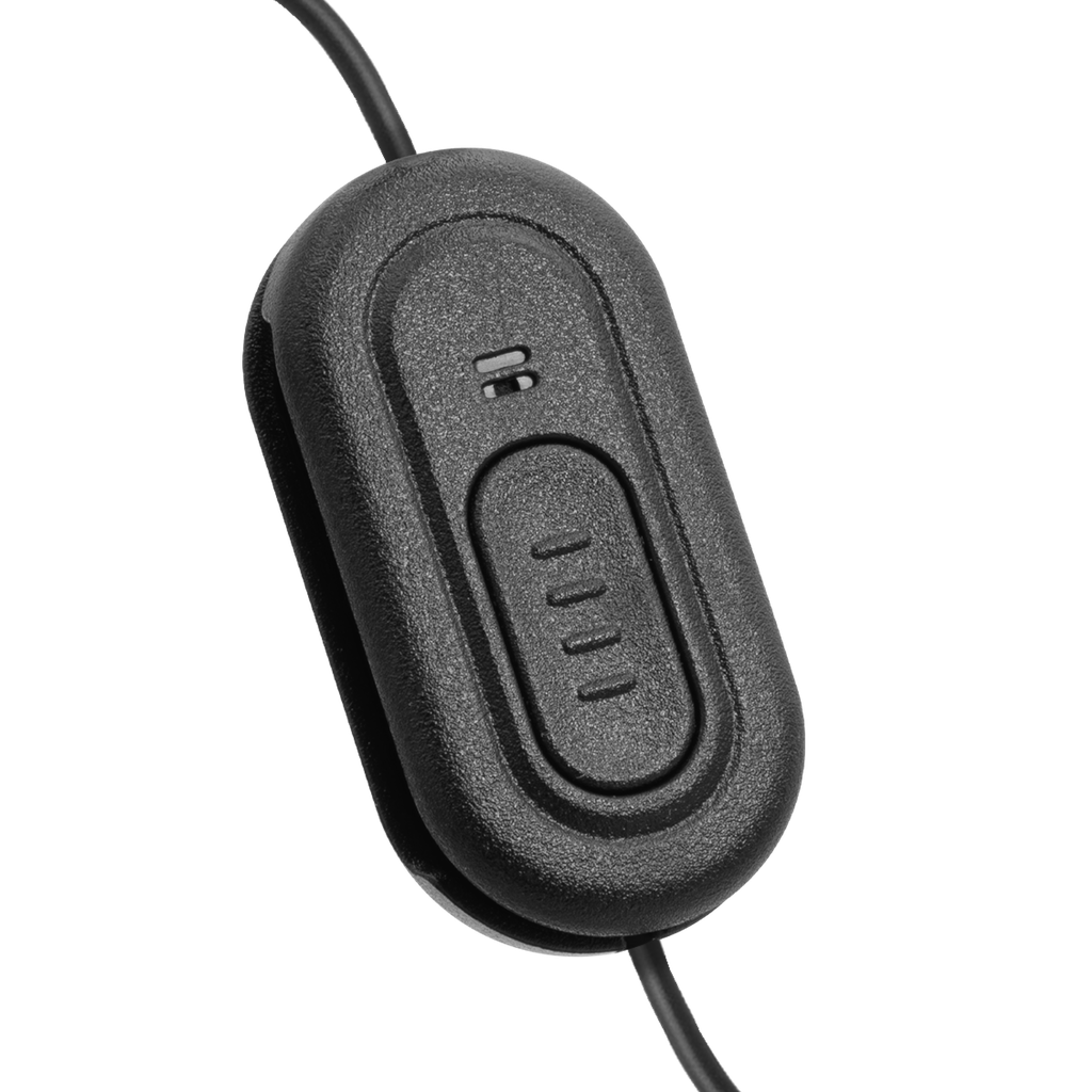 1-Wire Ear Hook Earpiece - Wrap-Tight PTT