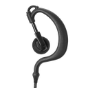 1-Wire Ear Hook Earpiece with Braided Fiber Cloth