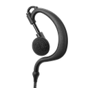 1-Wire Ear Hook Earpiece with Braided Fiber Cloth