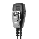 1-Wire Acoustic Tube Earpiece with 2 Lines Out Bottom of PTT/Mic