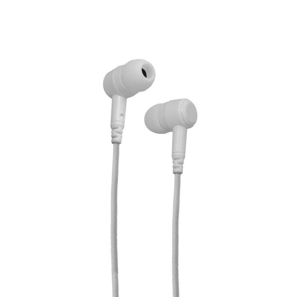 SnapLock White Covert Dual Earbud Earpiece