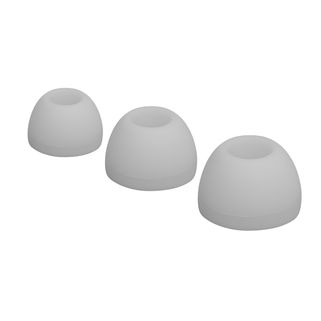 SnapLock White Covert Dual Earbud Earpiece