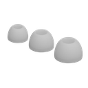 SnapLock White Covert Dual Earbud Earpiece