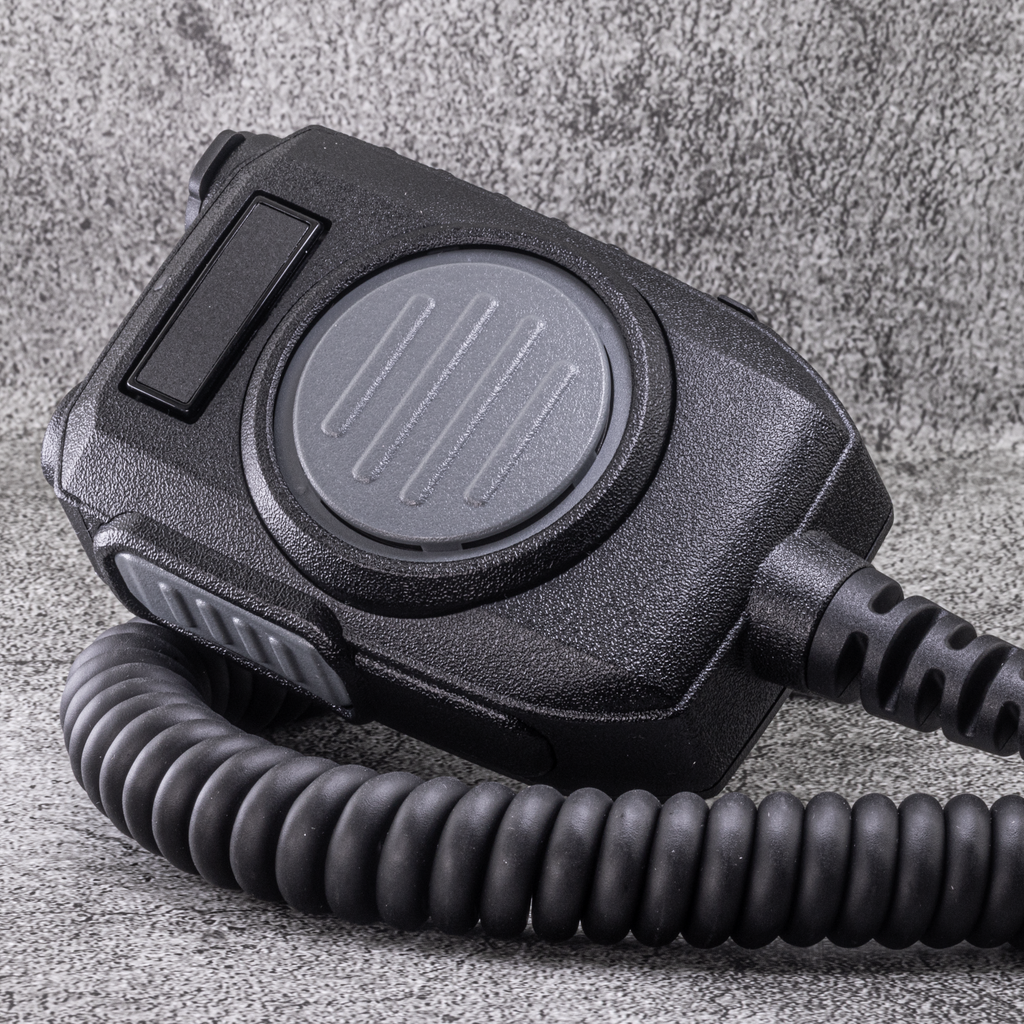 Speaker Mic 8 Grey - IP67, Noise Cancelling