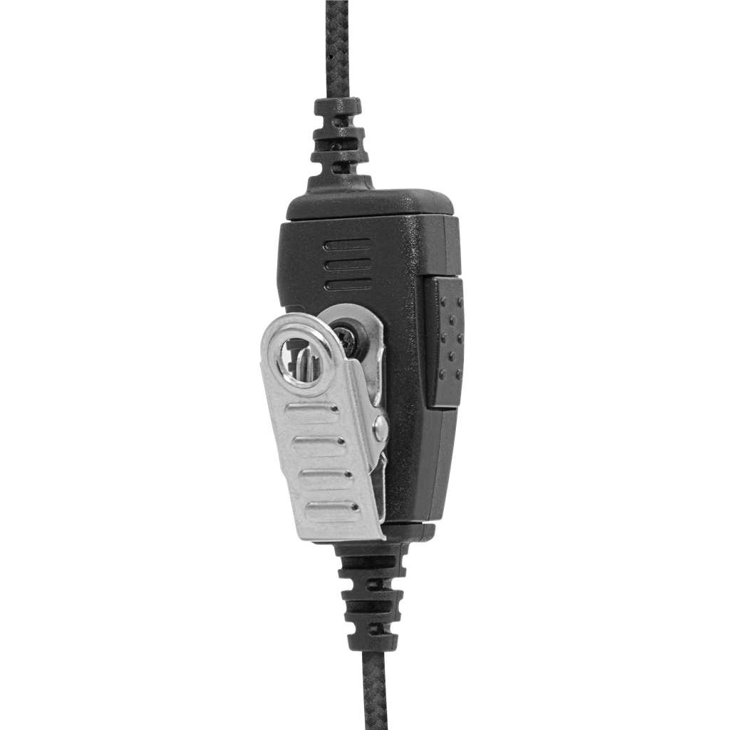 1-Wire SnapLock Earpiece Base with Braided Fiber Cloth