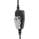 1-Wire SnapLock Earpiece Base with Braided Fiber Cloth