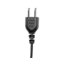 1-Wire SnapLock Earpiece Base with 2 Lines Out Bottom of PTT/Mic & Braided Fiber Cloth