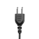2-Wire SnapLock Earpiece Base PTT with Braided Fiber Cloth