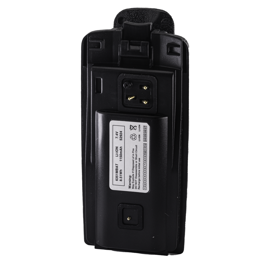 Li-Ion Battery for Motorola CP110, RDU2020, RDU2080 - 1150mAh