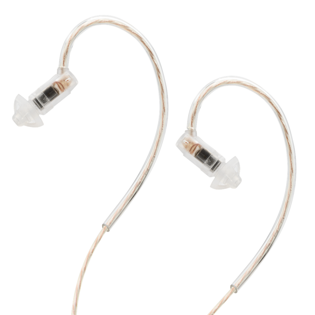 Receive Only Micro Slide Dual Ear Earpiece