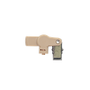 Acoustic Speaker & Clip Bracket - White