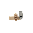 Acoustic Speaker & Clip Bracket - White
