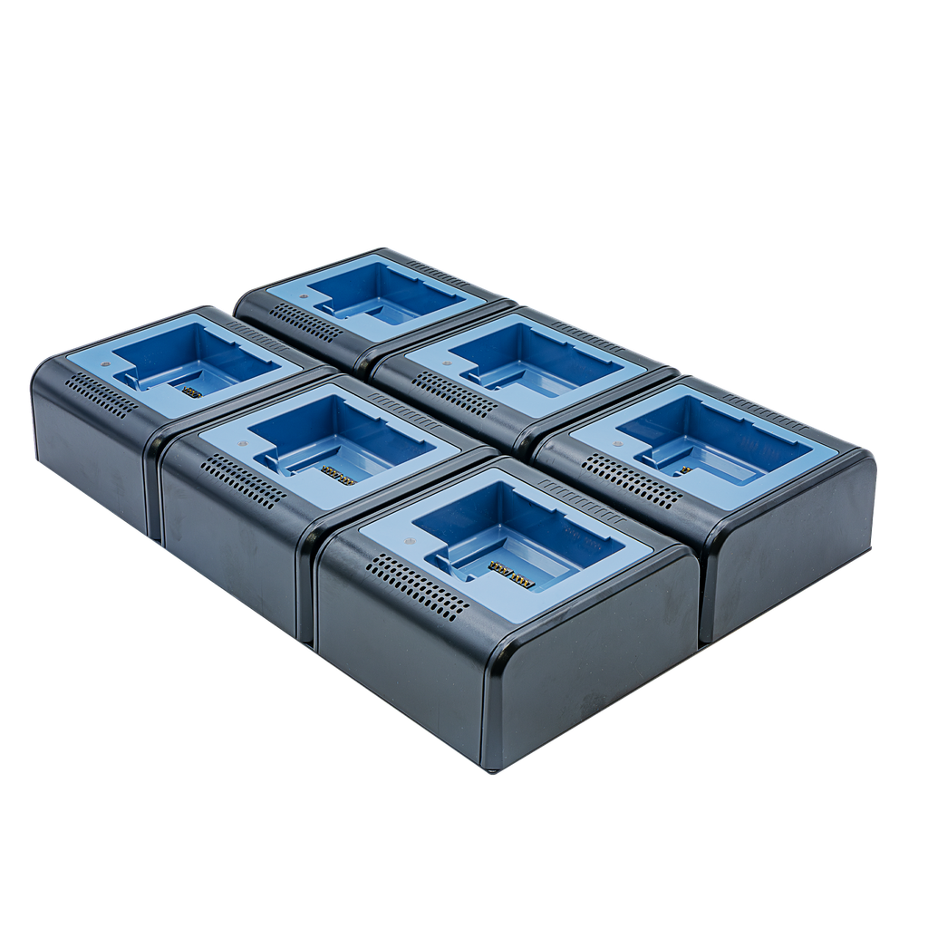 6-Unit Battery Charger for ZQ600 Series Printer