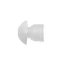 Clear Ear Tips for Acoustic Tube Earpiece - 10 per Pack