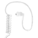 2-Wire Acoustic Tube Earpiece with Braided Fiber Cloth
