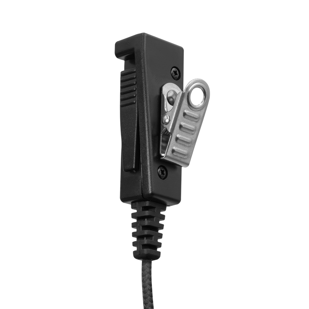 2-Wire Acoustic Tube Earpiece with Braided Fiber Cloth