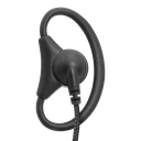 1-Wire D-Ring Adjustable Earpiece with Braided Fiber Cloth