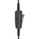 Lightweight Behind Head Hi-Def In-Ear Headset - Wireless PTT Capable