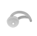 Noise Reduction Ear Fin Tips for Acoustic Tube, Small, Medium, or Large