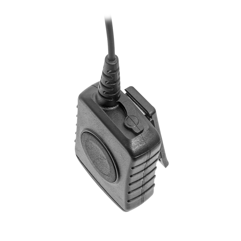 Inline Large PTT / Mic with 3.5mm jack (earphone) and 2,5mm jack (external PTT)