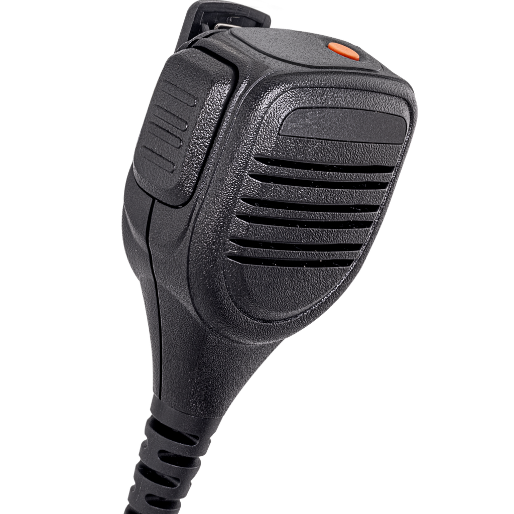 Speaker Mic 6 - Waterproof, Long Cable & Programmable Button