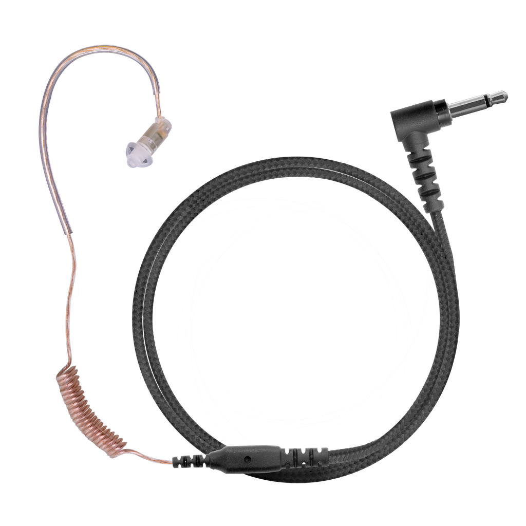MicroSlide Braided - HDIE Receive-Only Radio Earpiece 