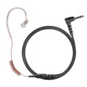 MicroSlide Braided - HDIE Receive-Only Radio Earpiece 