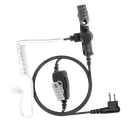 1-Wire Acoustic Tube Earpiece with Braided Fiber Cloth